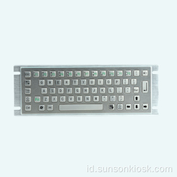 Keyboard Logam Braille dan Panel Sentuh